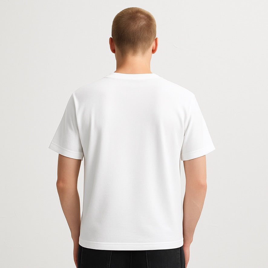 Airforce Round Neck T-shirt Attire Dot