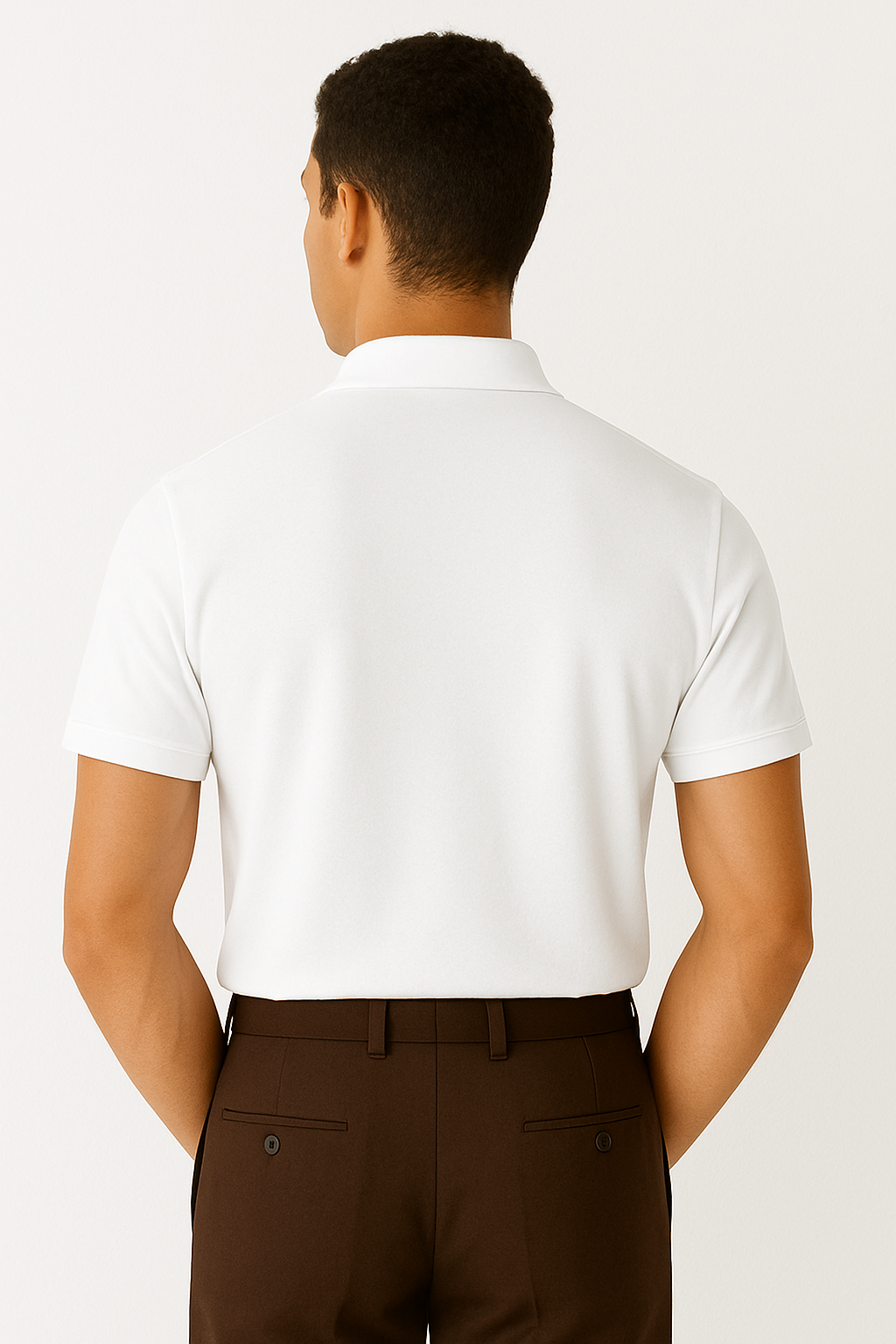 SU-30 Polo White T-Shirt – Premium Fighter Jet Apparel for Aviation Enthusiasts