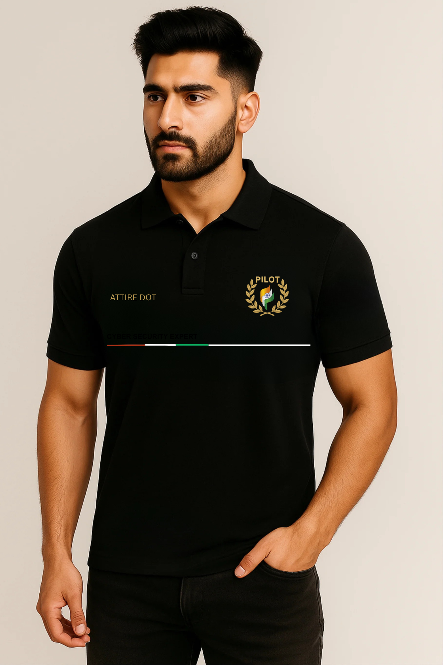 Pilot Polo – 240 GSM Pure Cotton | Aviation Spirit Edition