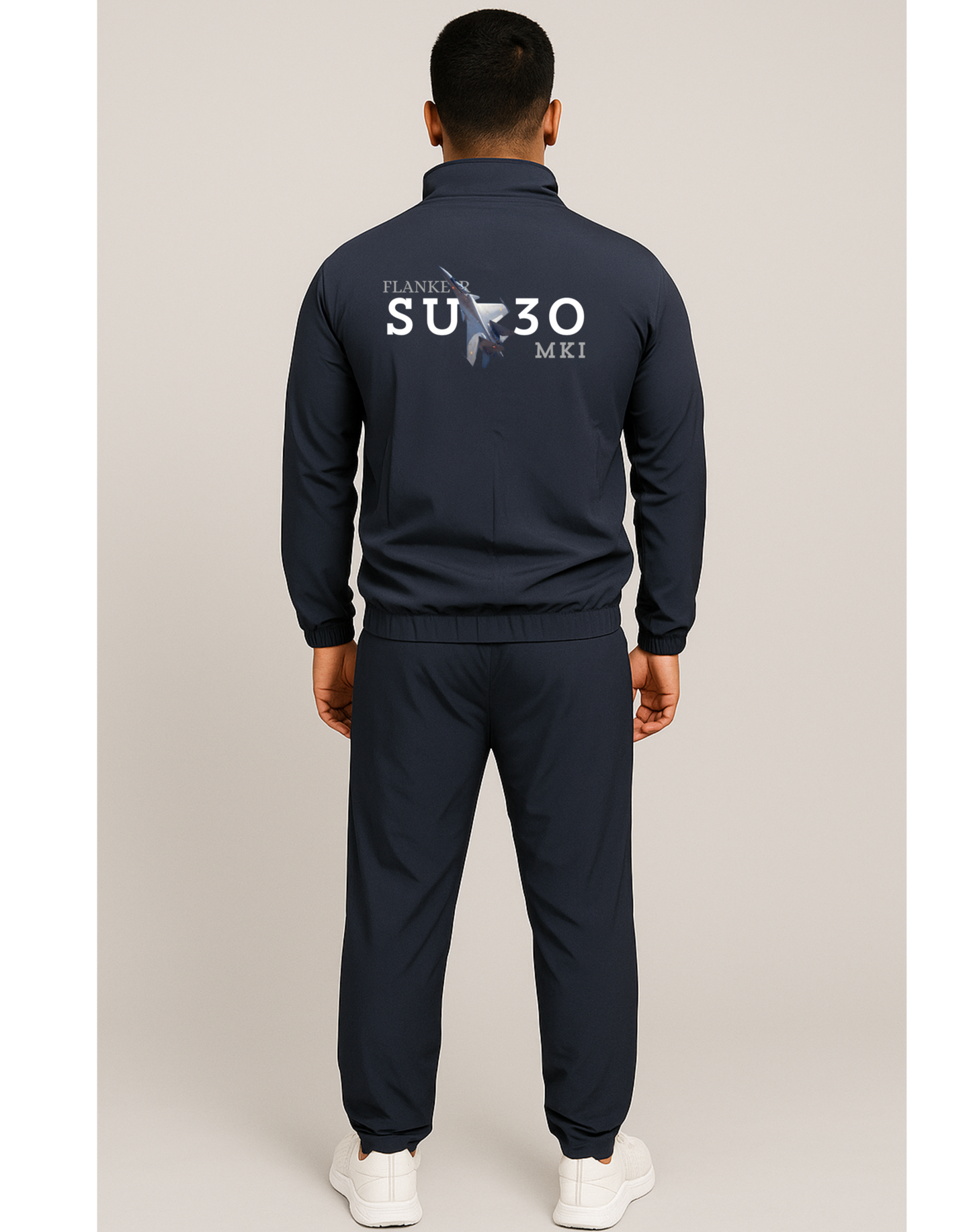 AIR WARRIOR | Indian Air Force-Inspired Tracksuit(upper with Lower) - front embroidery back printed