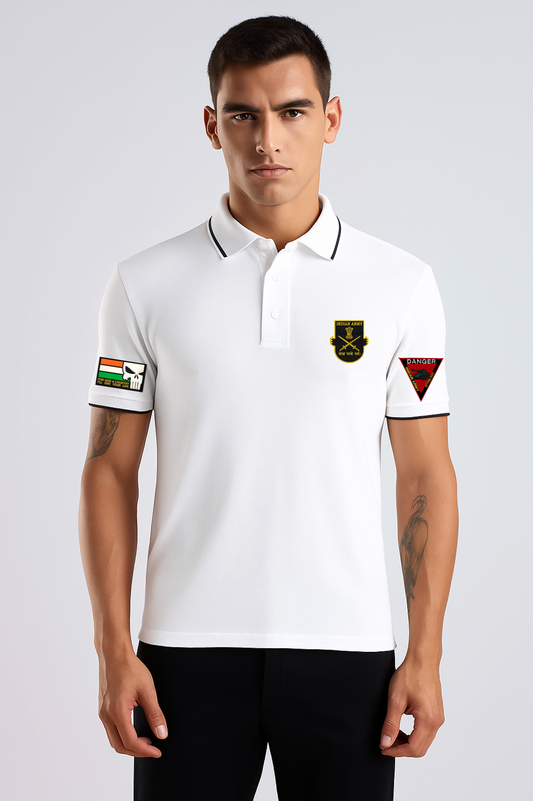 Elite Forces Military Badge Polo – 240 GSM Pure Cotton