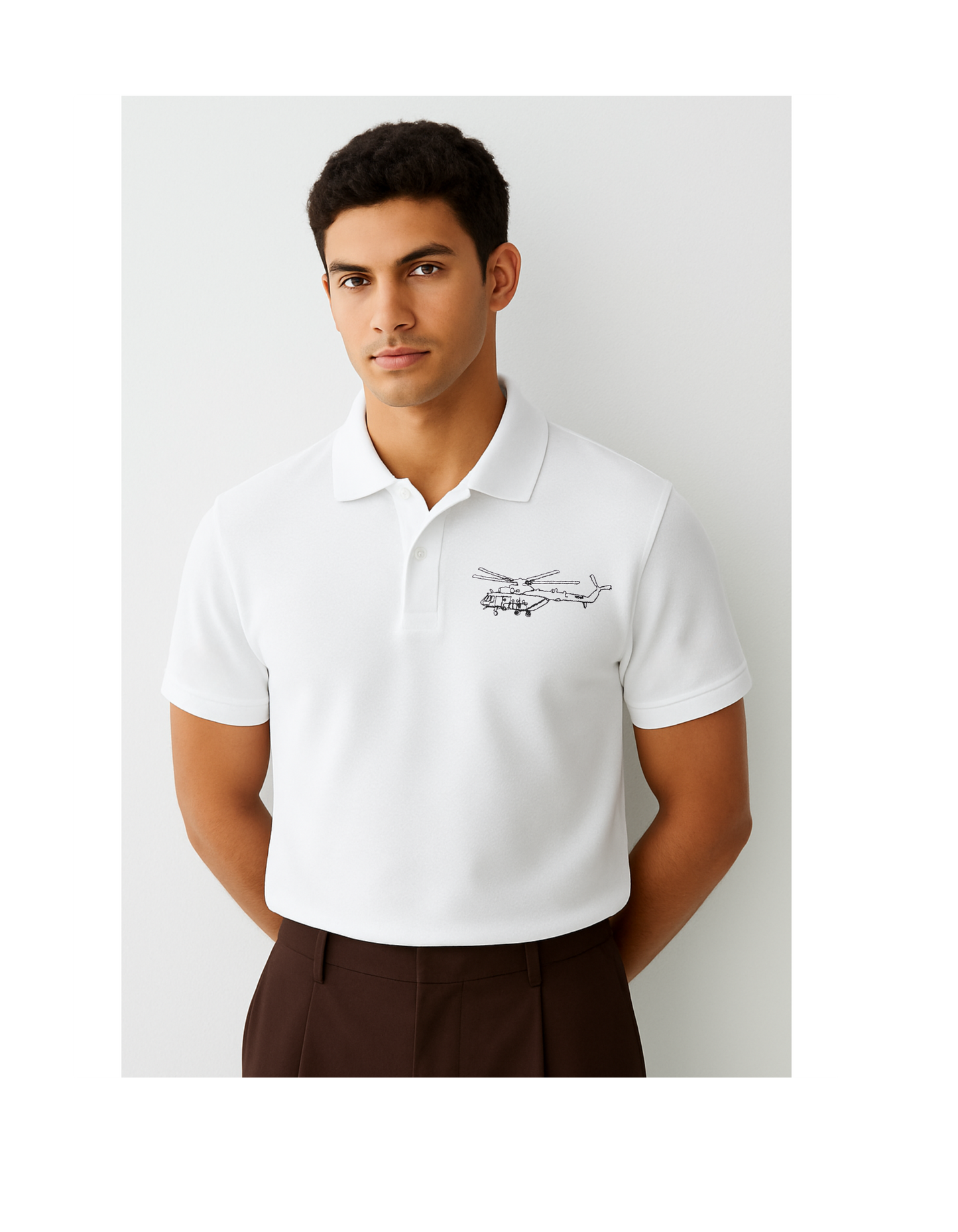 Combo of 2 Indian Air Force Polo T-Shirts – MI-17 Helicopter & SU-30 Sky"s Limit