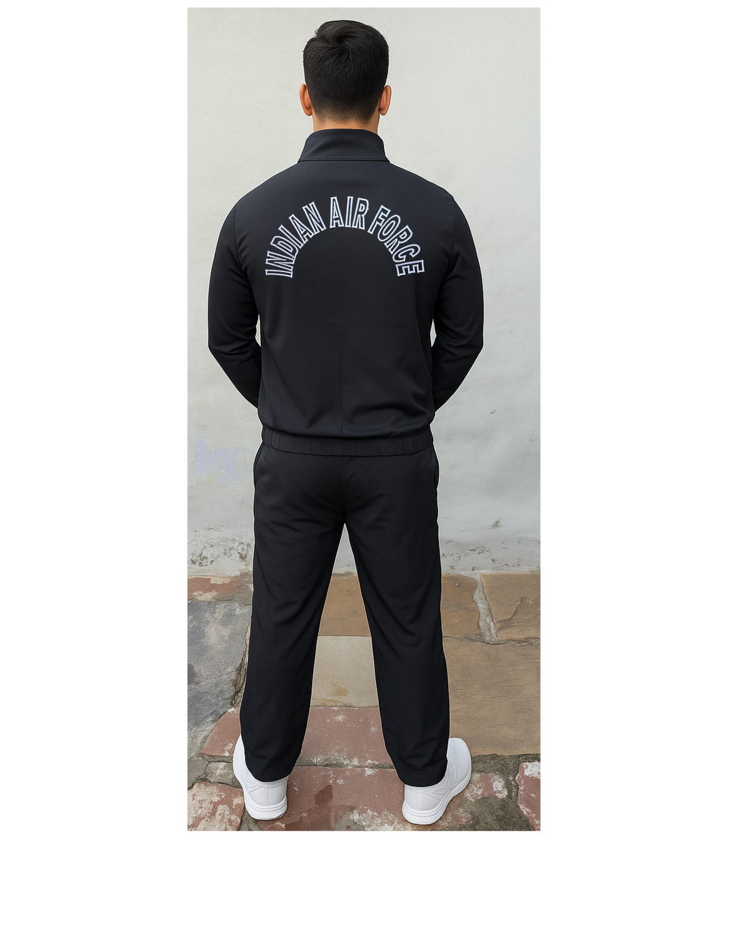 Indian Air Force Badged Embroidery Tracksuit ( upper and lower both )
