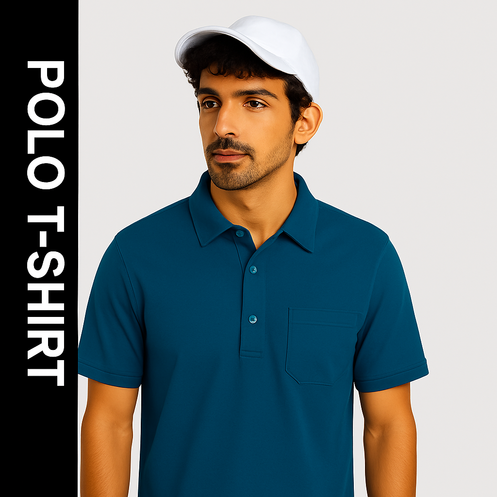 No Print Polo T-shirts
