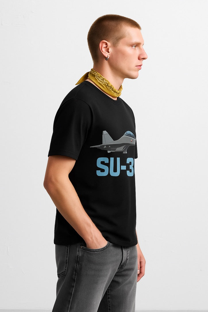 Sukhoi Premium Round Neck T-shirt