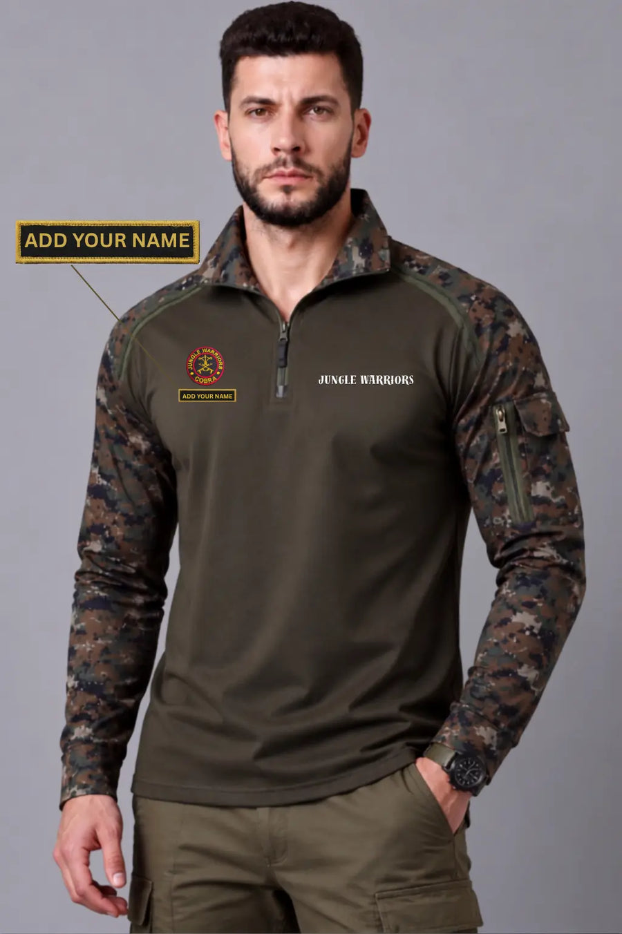 Cobra Commando Custom Name Cotton  T-shirt
