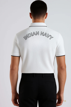 Custom Name Plate Indian Navy T-Shirt
