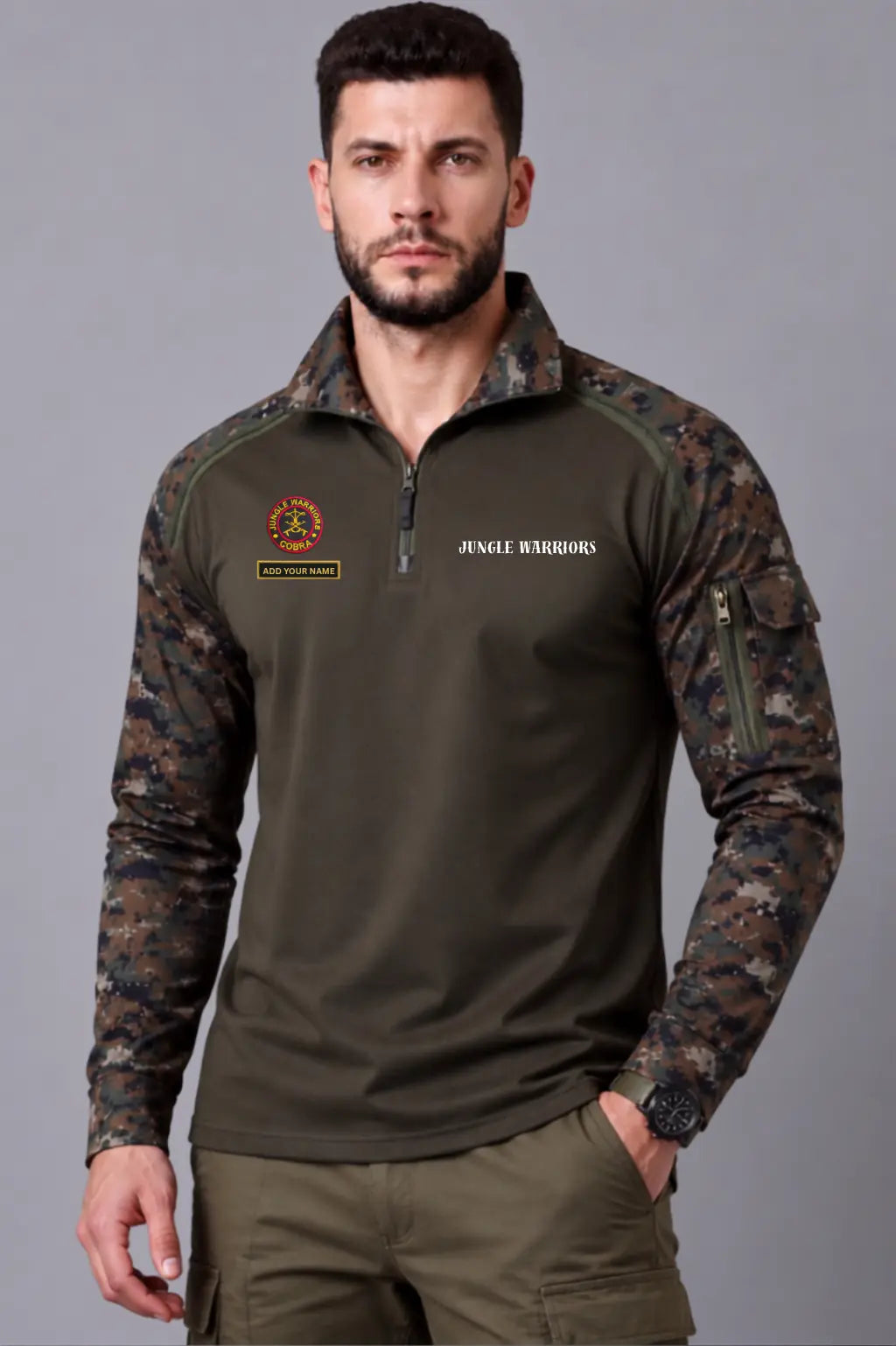 Cobra Commando Custom Name Cotton  T-shirt