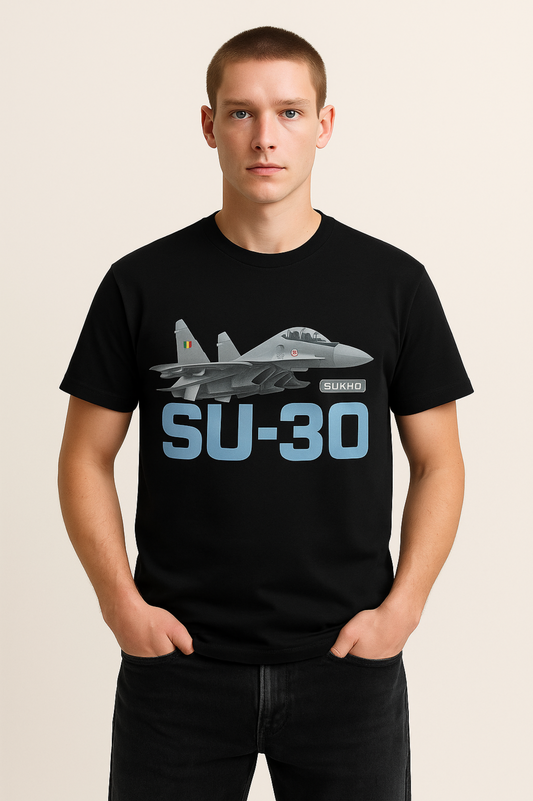 Sukhoi Premium Round Neck T-shirt