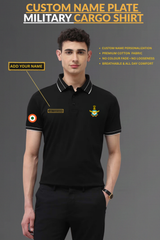 Custom Name Indian Air Force Cotton T-Shirt