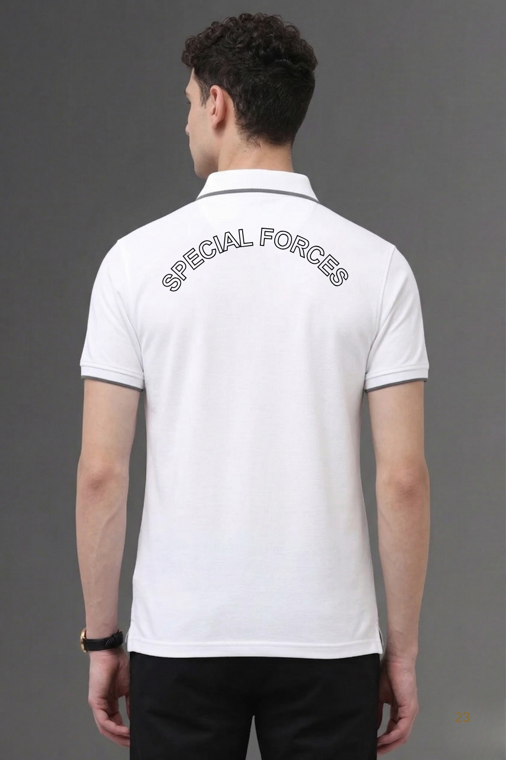 Custom Name PARA SF Polo T-Shirt | Premium 240 GSM Cotton