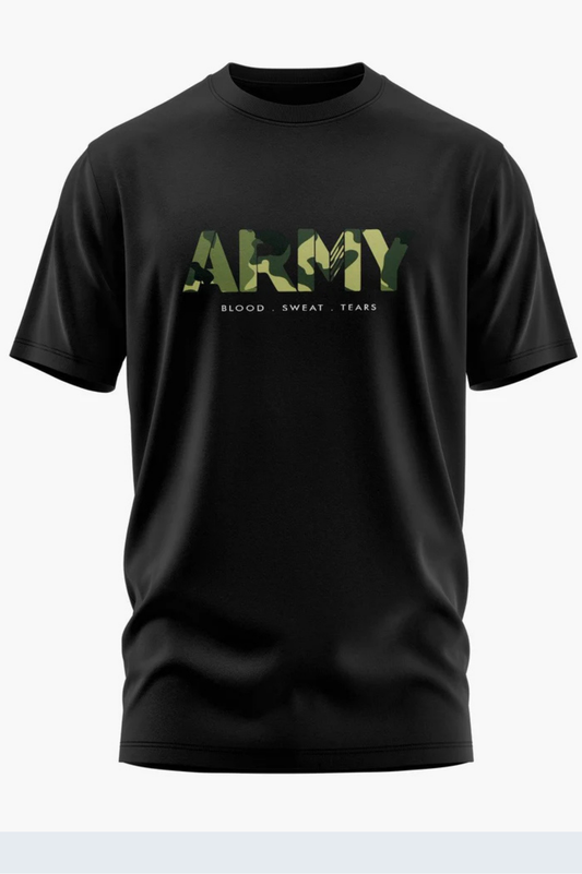 Army Camo Signature LuxeSoft Cotton T-Shirt