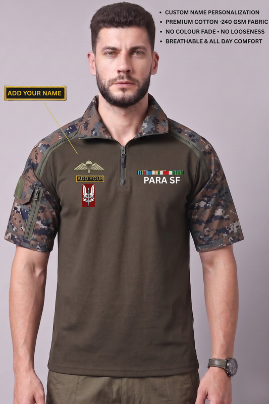 PARA SF  Custom Name Cotton T-Shirt