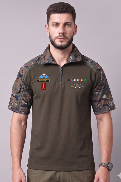 Custom Name Tactical Cotton T-shirt