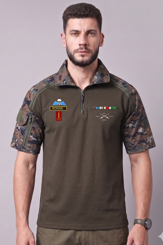 Custom Name Tactical Cotton T-shirt