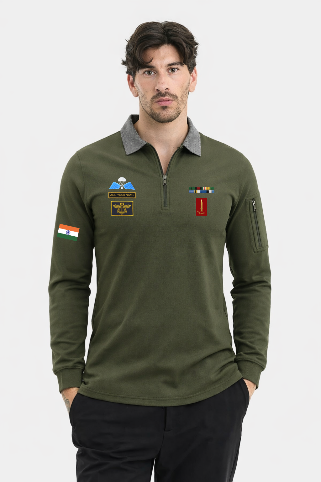 Special Forces Airborne  Custom Name T-shirt