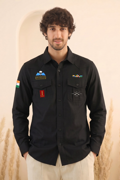 Military Custom Name Cargo Shirt – Tactical Edition