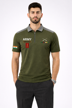 Army Combat Custom Name Cotton T-shirt