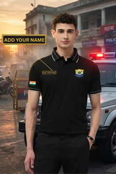 Himachal Pradesh Police Custom Name T-Shirt