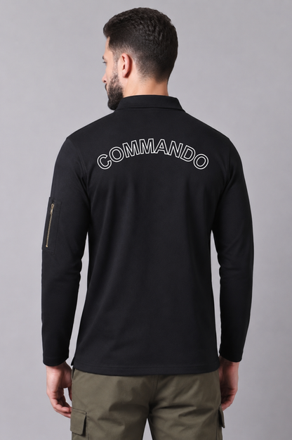 NSG Full sleeve custom name cotton T-shirt
