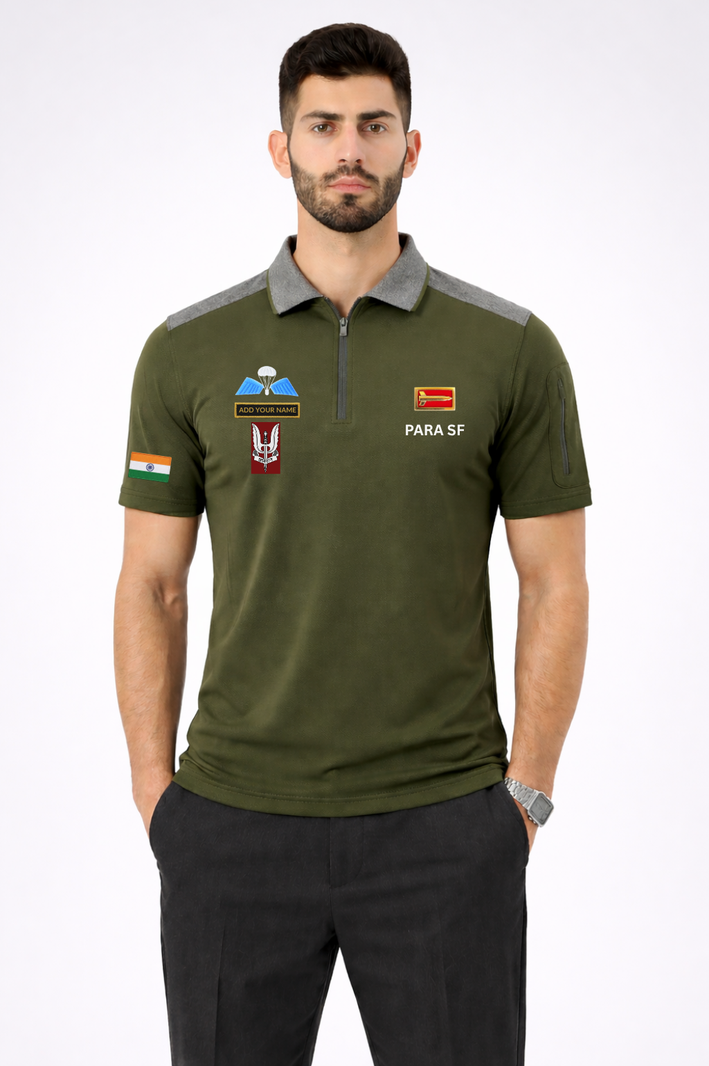 PARA SF Custom Name cotton T-shirt