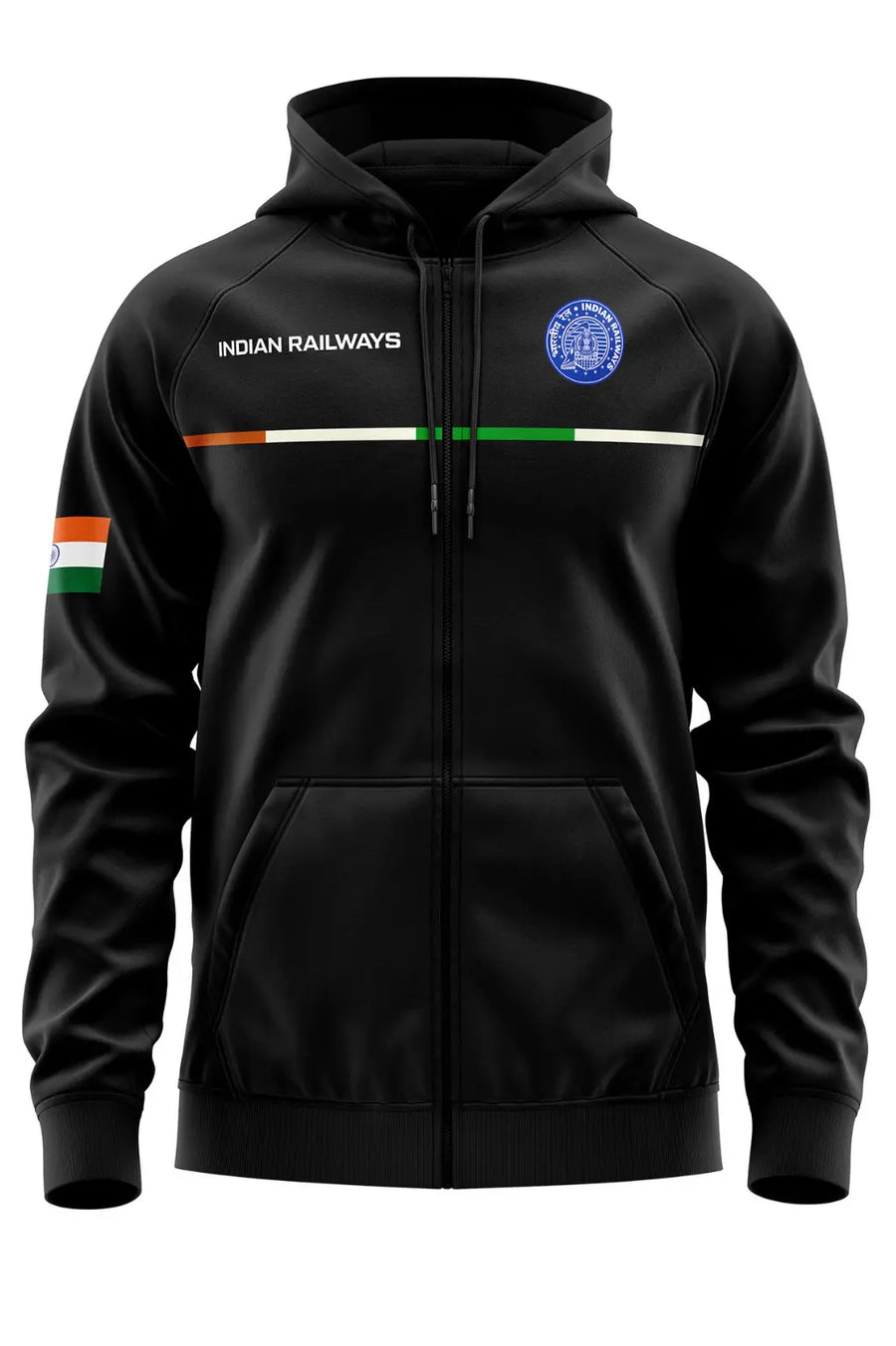Indian Railways Zipper  Hoodie