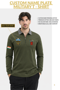 Special Forces Airborne  Custom Name T-shirt