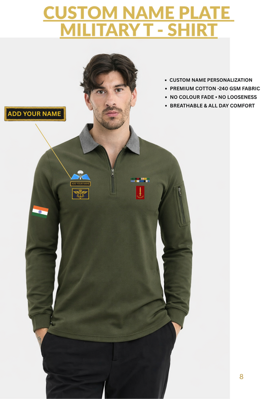 Special Forces Airborne  Custom Name T-shirt