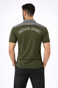 Army Combat Custom Name Cotton T-shirt