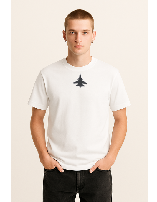 Airforce Round Neck T-shirt Attire Dot