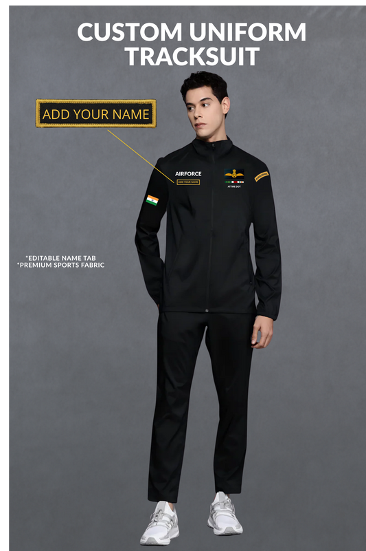 AIRFORCE Custom Name Plate Tracksuit