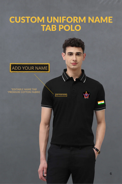 Andhra Pradesh Police Custom Name Cotton T-Shirt