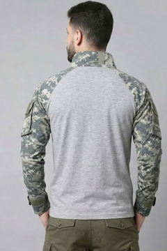 Custom Name Grey Elite Army T-Shirt |