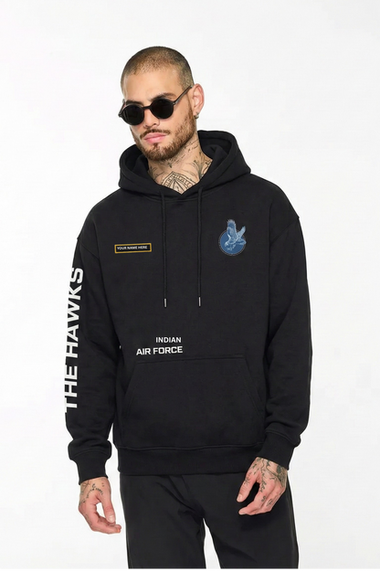 IAF Hawk Squadron Custom Name Hoodie