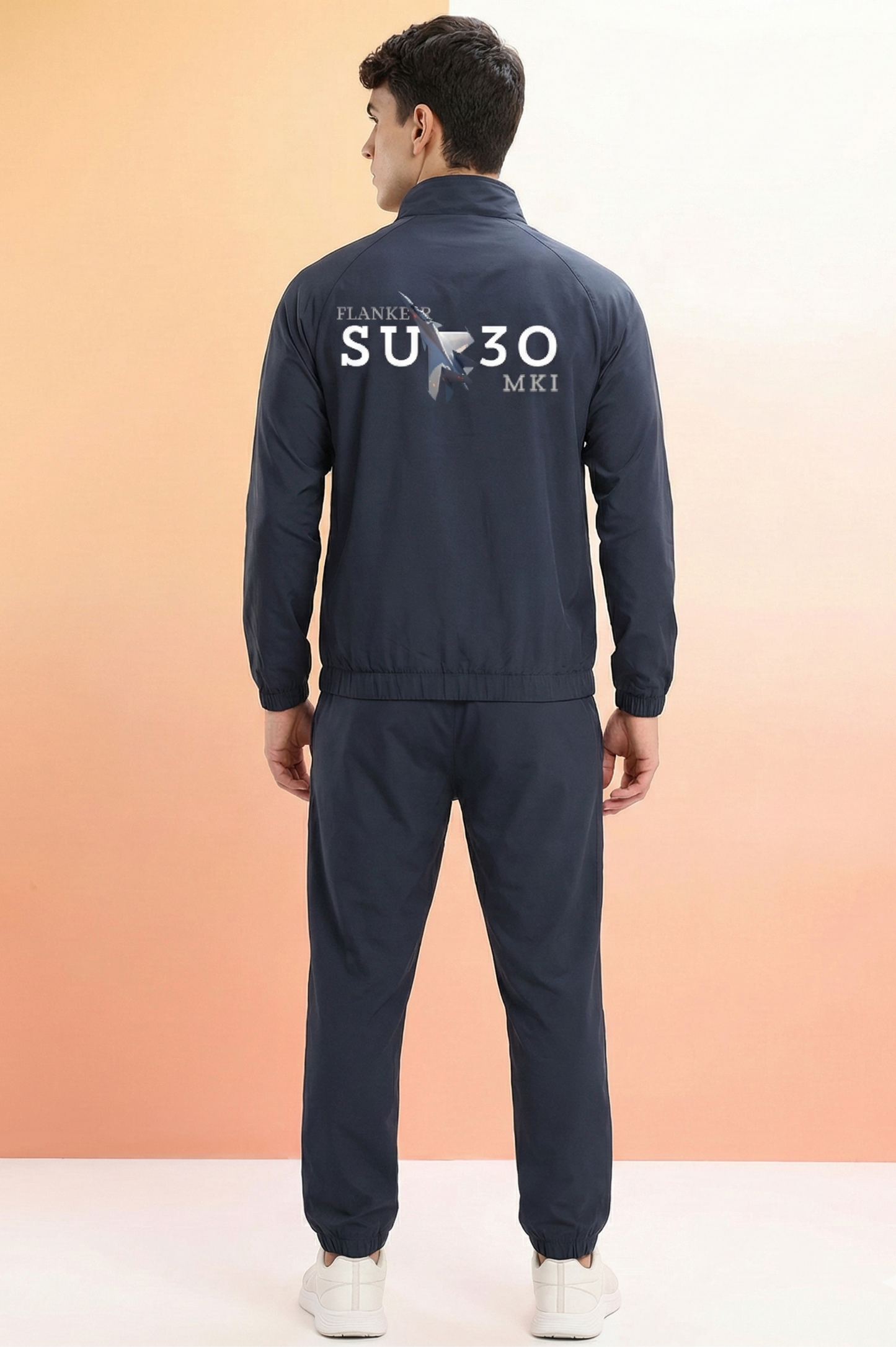 AIR WARRIOR | Indian Air Force-Inspired Tracksuit(upper with Lower) - front embroidery back printed