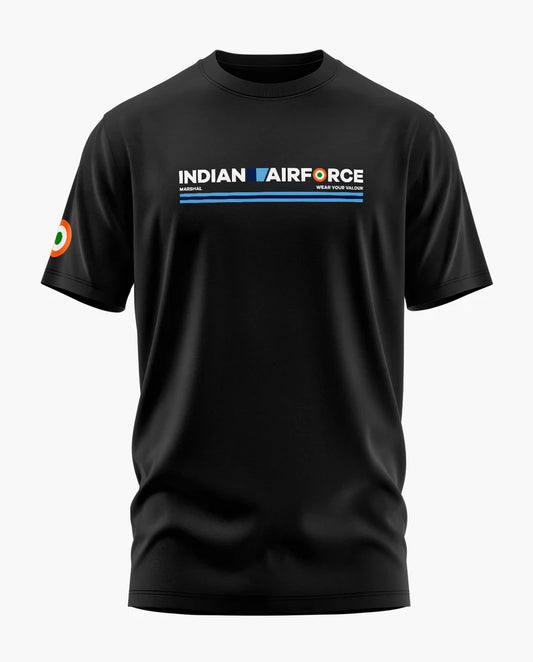 Indian Airforce Tactical Cotton T-shirt - 200 gsm