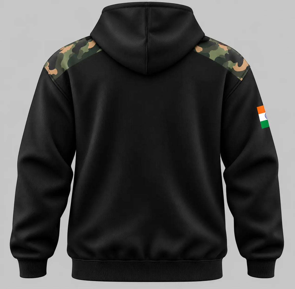 Army Cotton  Hoodie
