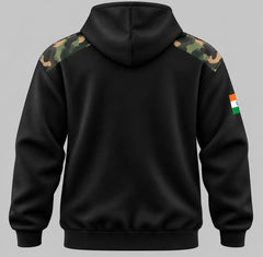 Army Cotton  Hoodie
