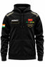 ARMY Zipper Hoodie -Custom  Name Plate