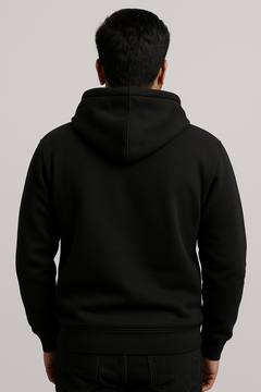 SU-30 Black Hoodie | Heavy Gauge Cotton | Attire Dot