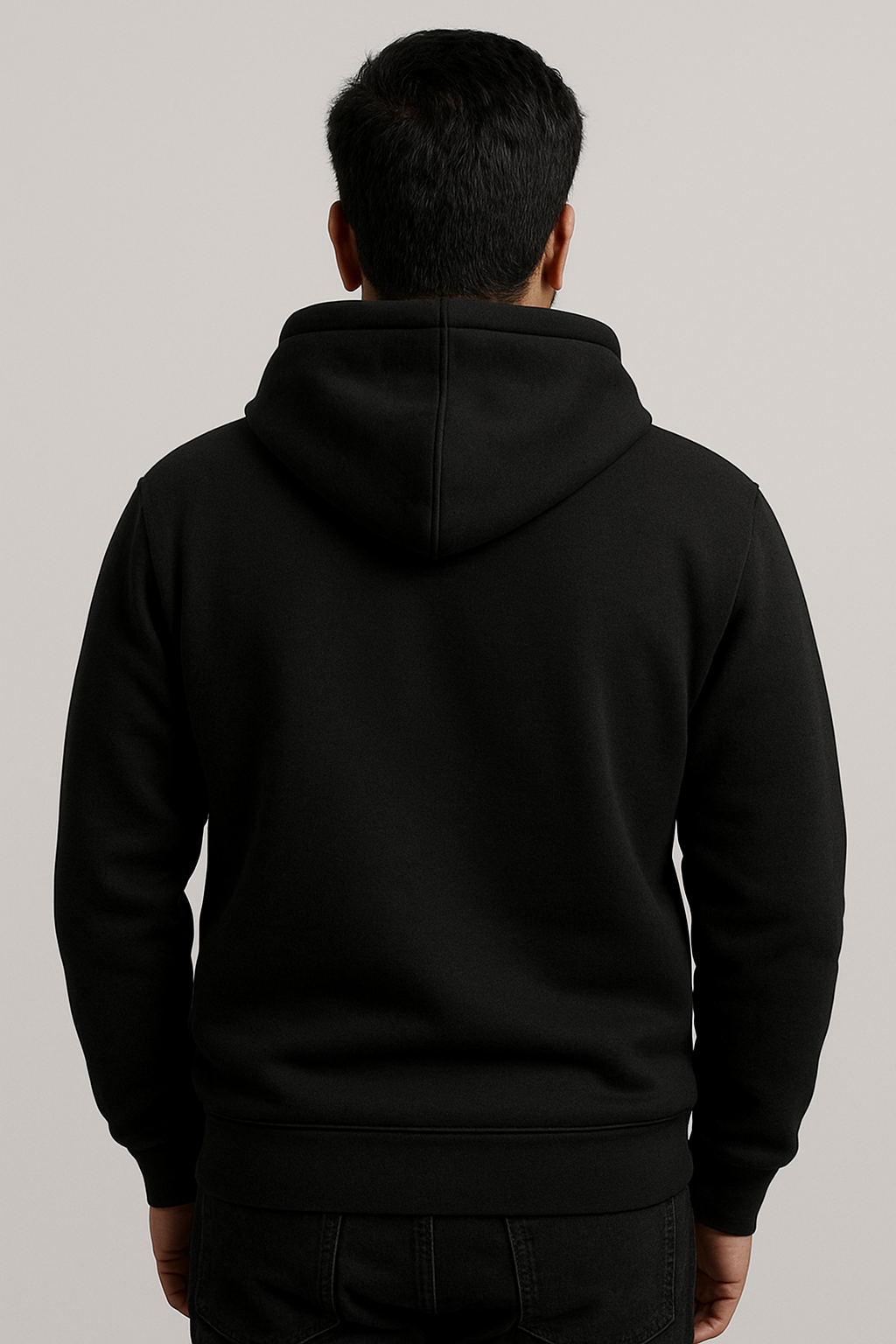SU-30 Black Hoodie | Heavy Gauge Cotton | Attire Dot