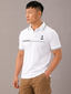 NAVY LUXE COTTON T-SHIRT