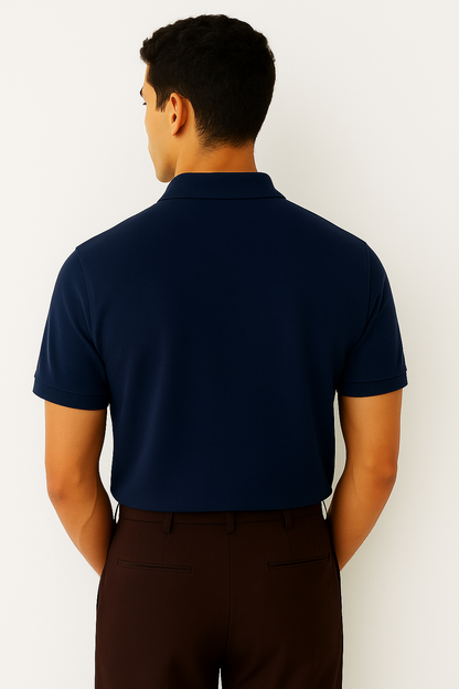 C-17 Globemaster Polo T-Shirt – Dark Navy Blue | Attire Dot