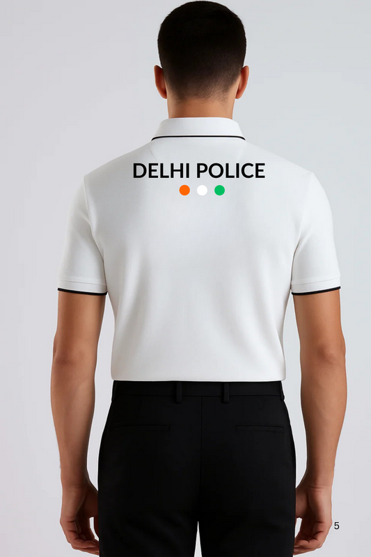 Delhi Police Cotton Polo T-Shirt