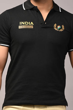 INDIA CUSTOM NAME POLO T-SHIRT