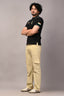 Custom Name Indian Navy Cotton T-Shirt