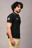 Custom Name Indian Navy Cotton T-Shirt