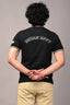 Custom Name Indian Navy Cotton T-Shirt
