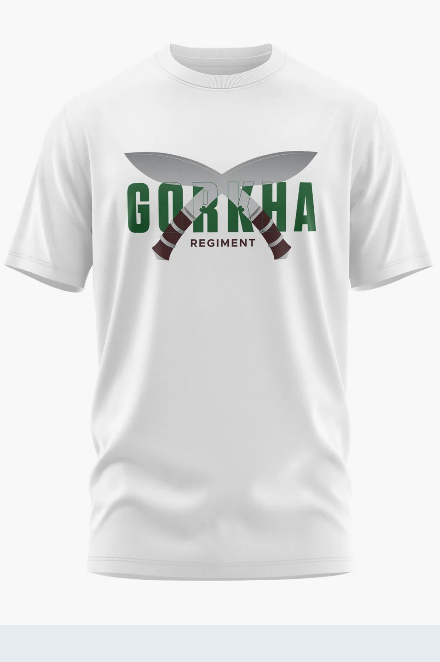 Gorkha Regiment Cotton T-shirt - 200 GSM