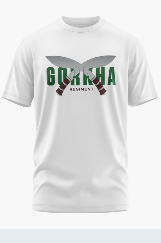Gorkha Regiment Cotton T-shirt - 200 GSM